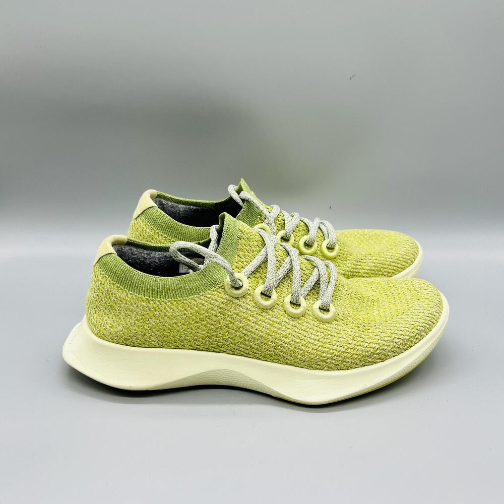 Allbirds Shoes Mens 8 Green Knit Tree Dasher Mizzle Athletic Sneakers Comfort‎